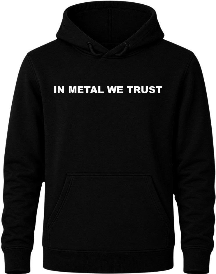 Polerón Oficial Valeria Gallardo – In Metal We Trust